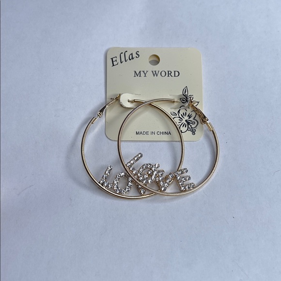 Ella Hoop Earrings - Picture 3 of 5